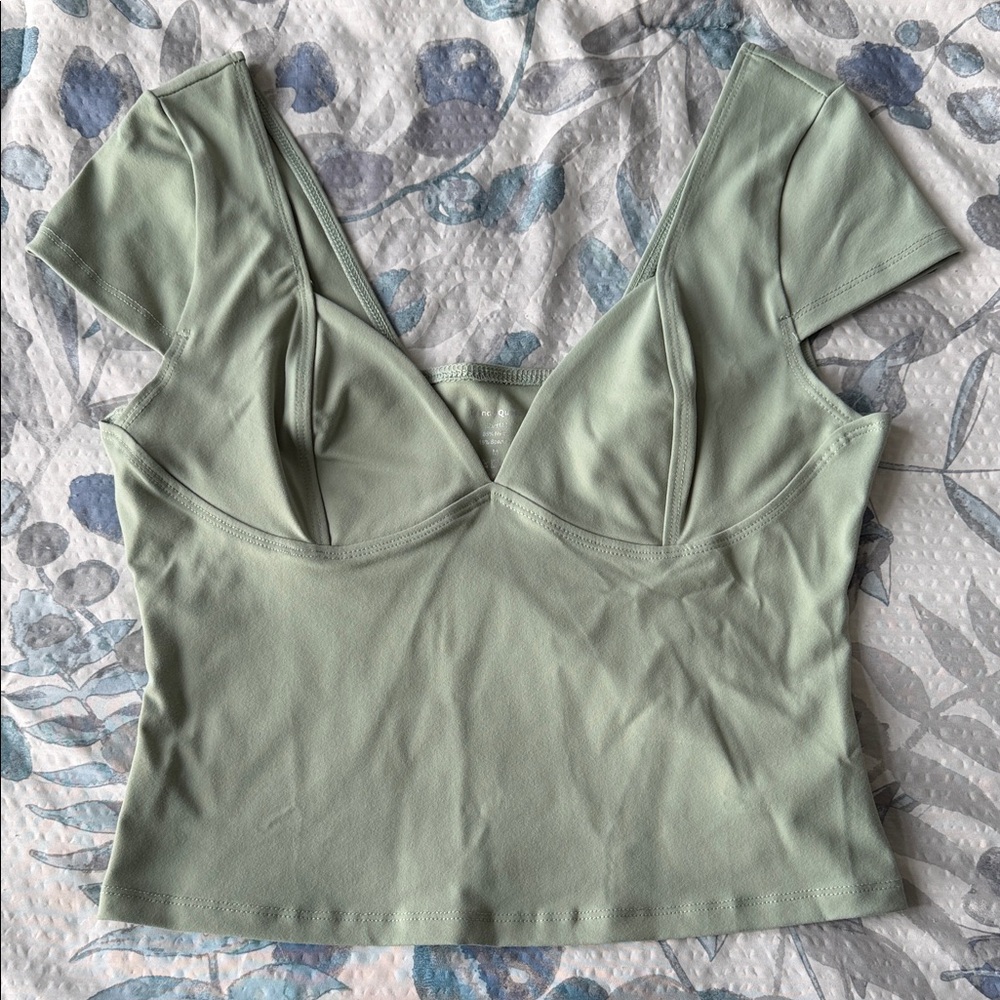 Elegant Sage Green Women's Top